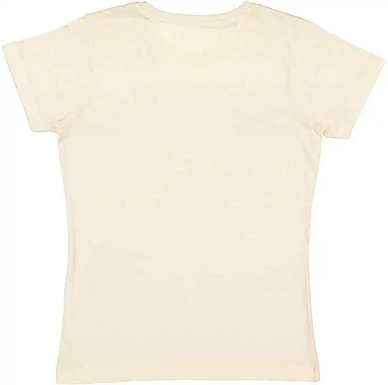 Lat 3516 Women’s Fine Jersey Tee Natural