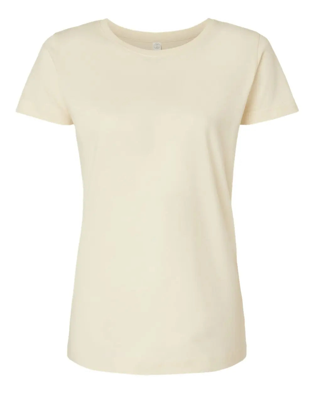 Lat 3516 Women’s Fine Jersey Tee - Natural - Xs