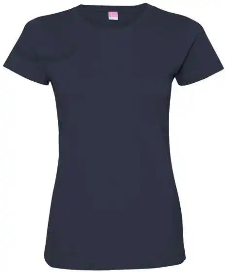 Lat 3516 Women’s Fine Jersey Tee Navy