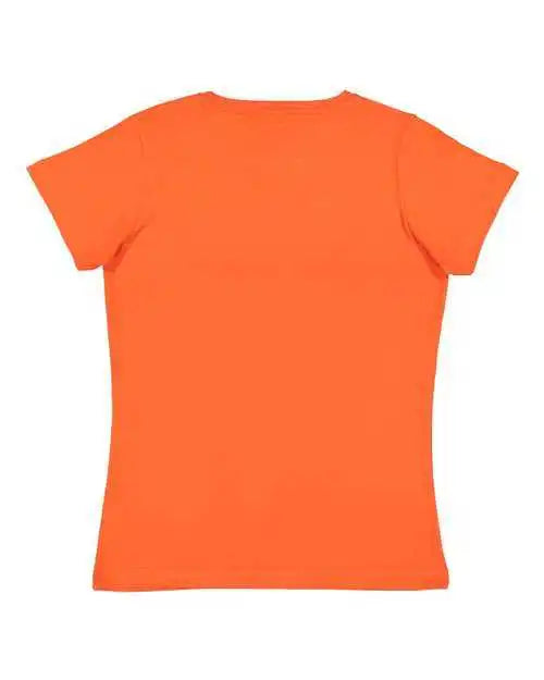 Lat 3516 Women’s Fine Jersey Tee - Orange