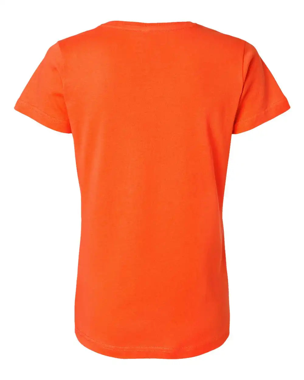 Lat 3516 Women’s Fine Jersey Tee - Orange - l