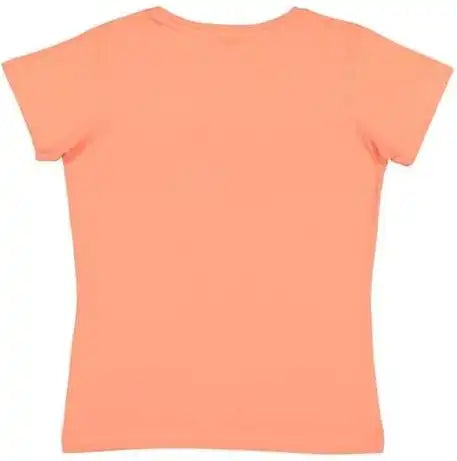 Lat 3516 Women’s Fine Jersey Tee Papaya