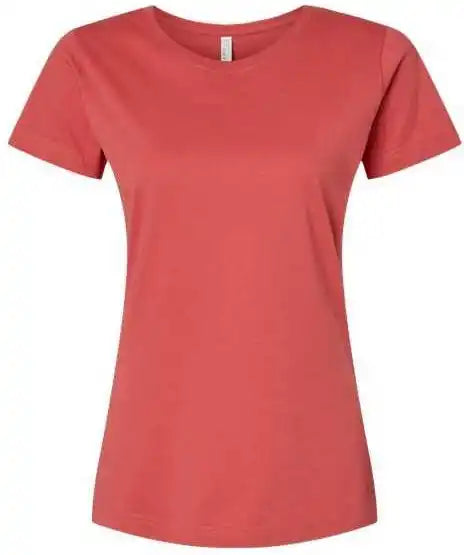 Lat 3516 Women’s Fine Jersey Tee Passionfruit
