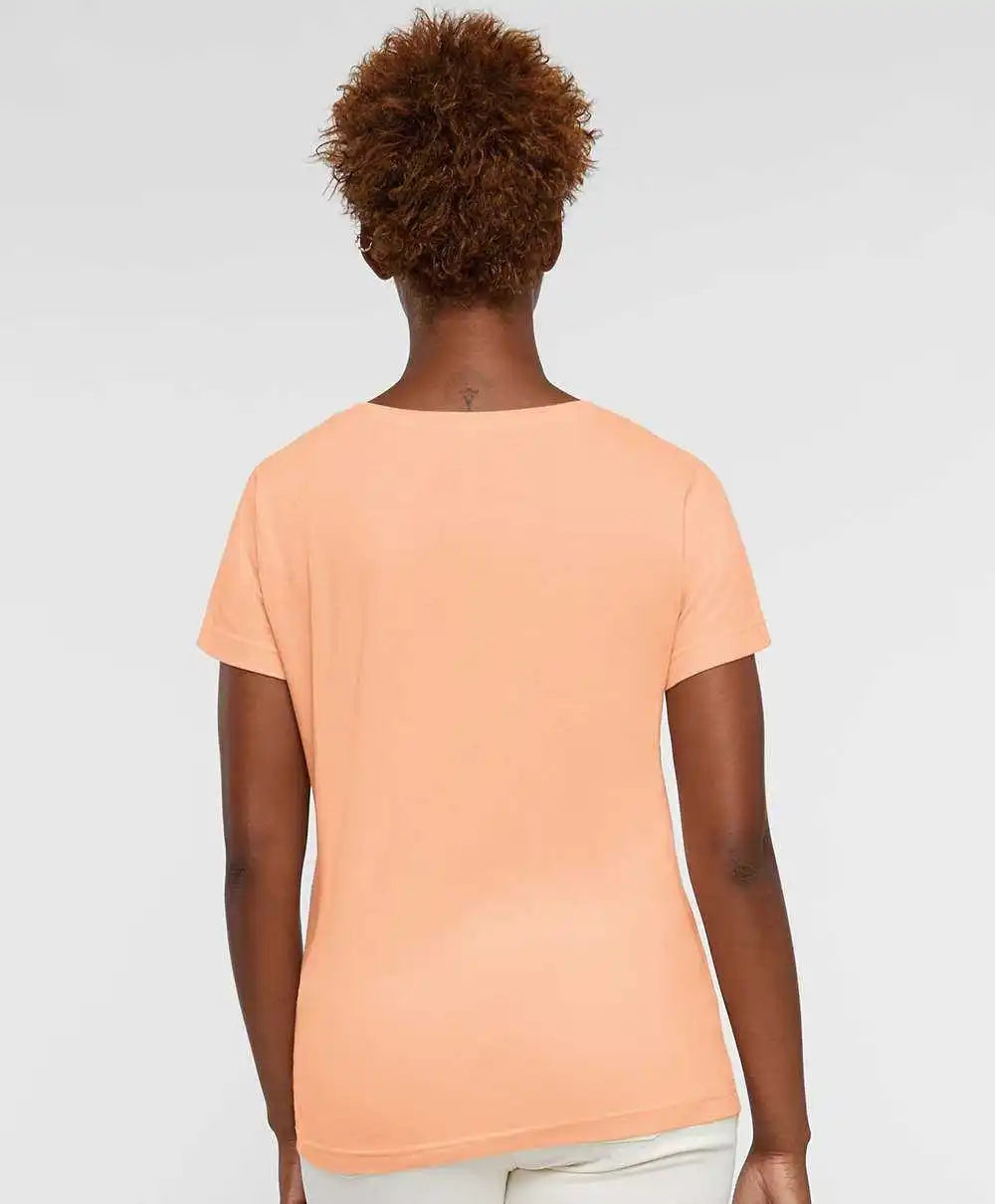 Lat 3516 Women’s Fine Jersey Tee - Peachy
