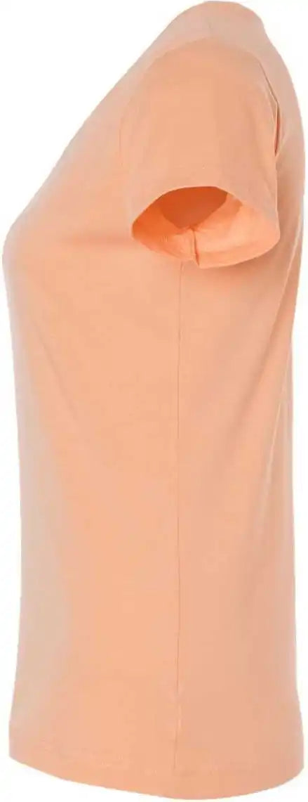 Lat 3516 Women’s Fine Jersey Tee - Peachy