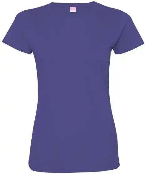 Lat 3516 Women’s Fine Jersey Tee - Purple