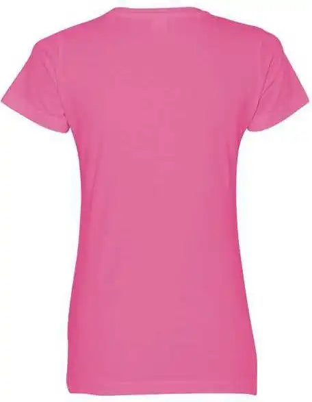 Lat 3516 Women’s Fine Jersey Tee - Raspberry
