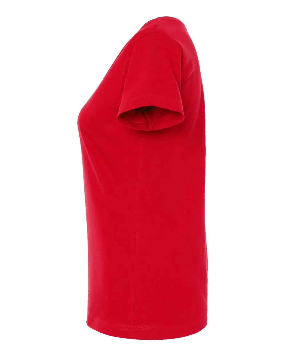 Lat 3516 Women’s Fine Jersey Tee - Red
