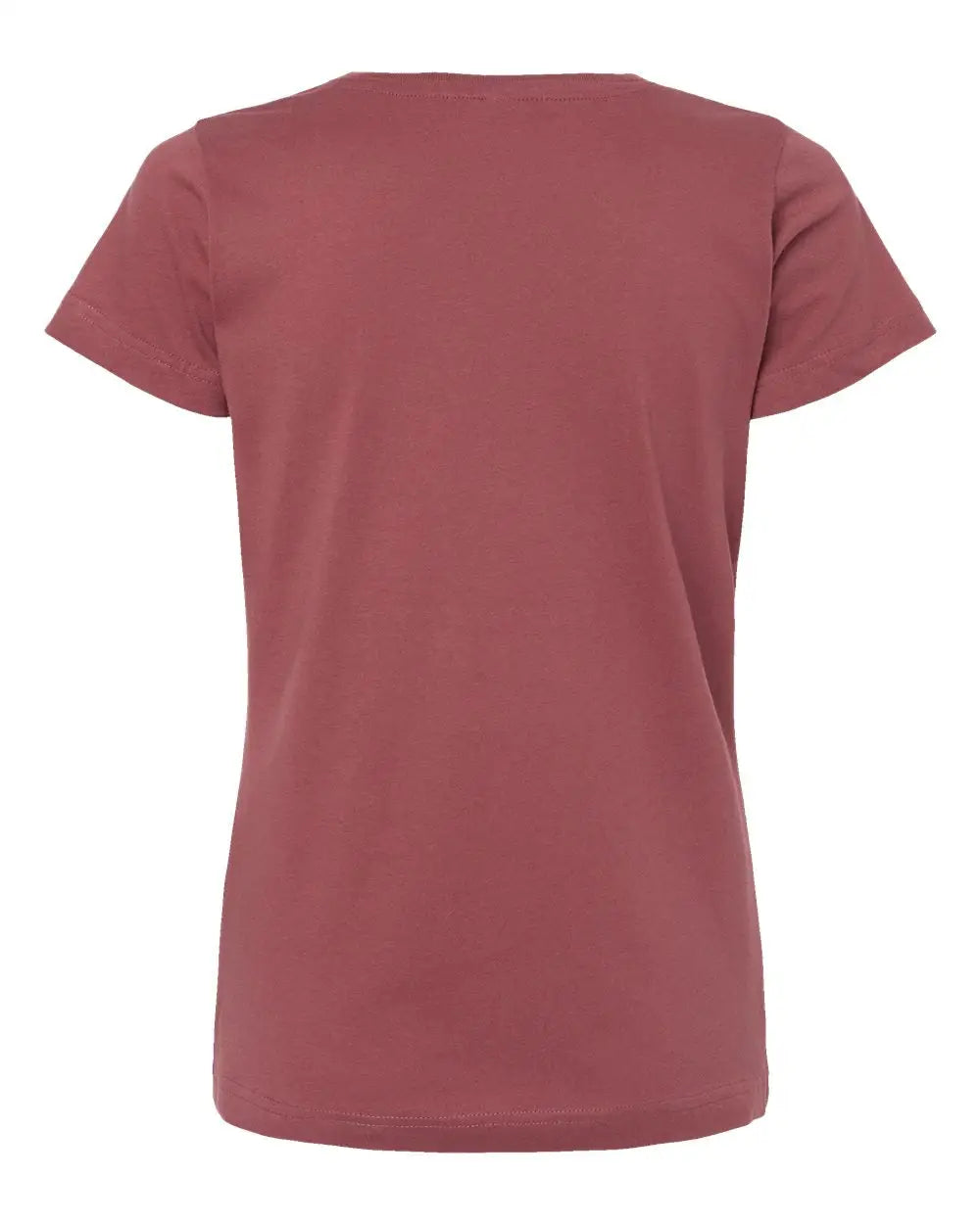 Lat 3516 Women’s Fine Jersey Tee - Rouge - Red / Xs