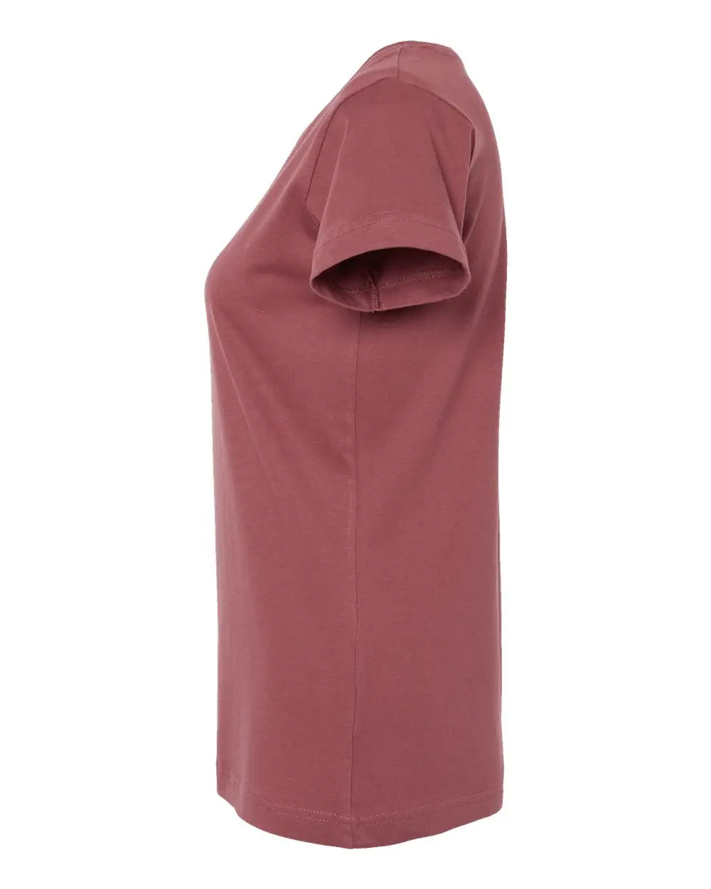 Lat 3516 Women’s Fine Jersey Tee - Rouge