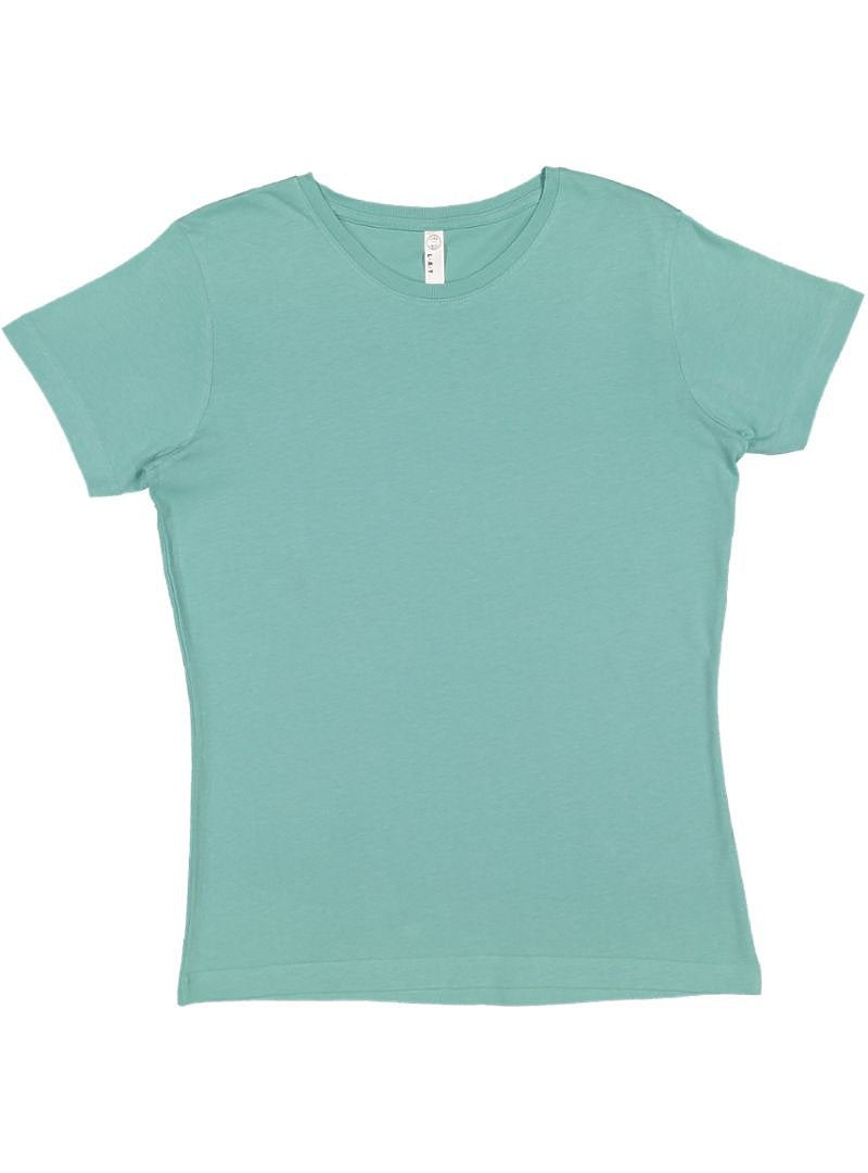 Lat 3516 Women’s Fine Jersey Tee - Saltwater
