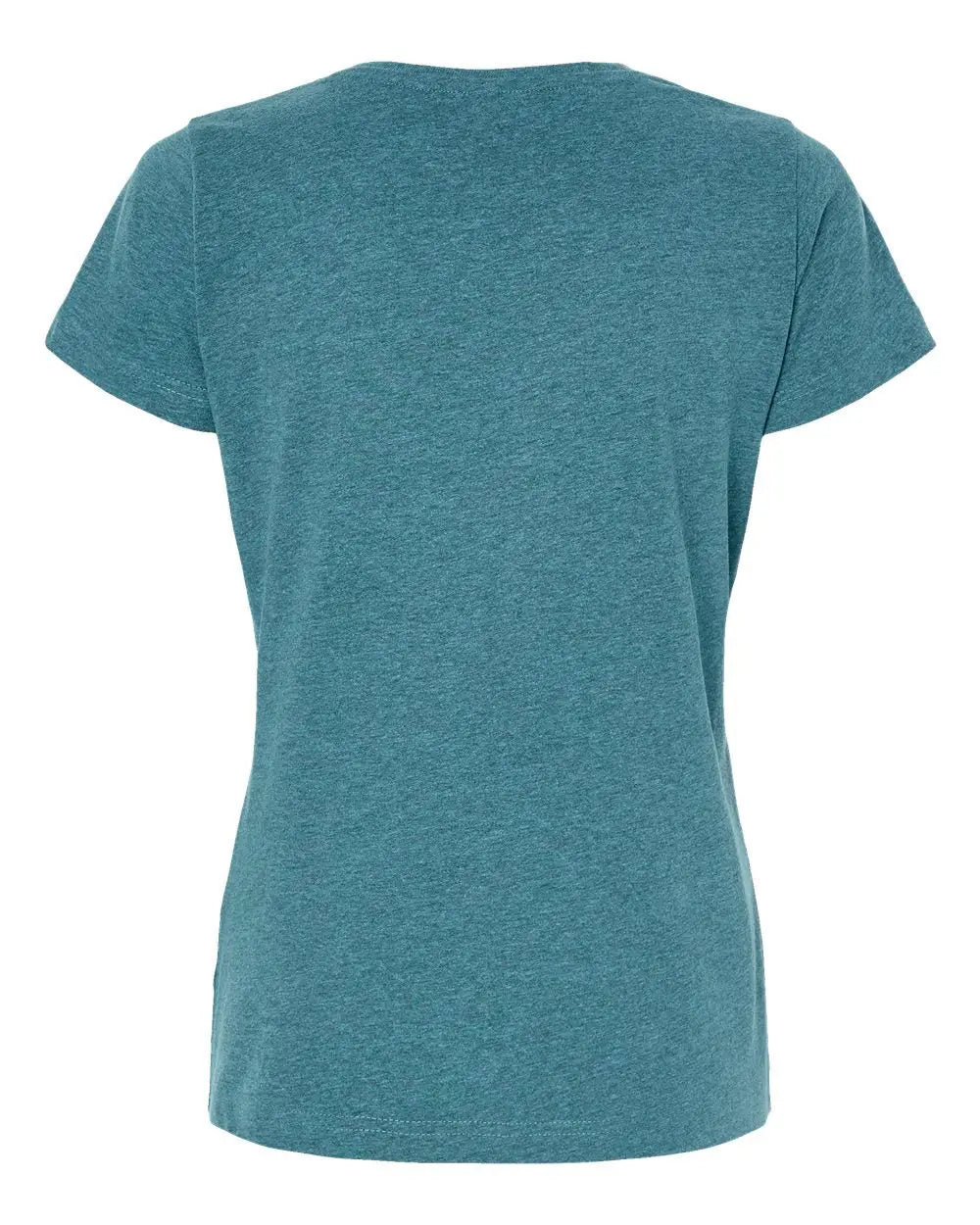 Lat 3516 Women’s Fine Jersey Tee - Surf Blackout