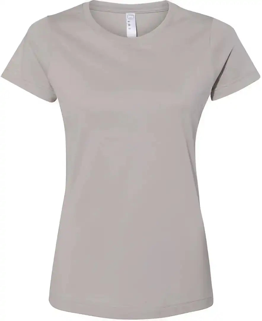 Lat 3516 Women’s Fine Jersey Tee Titanium