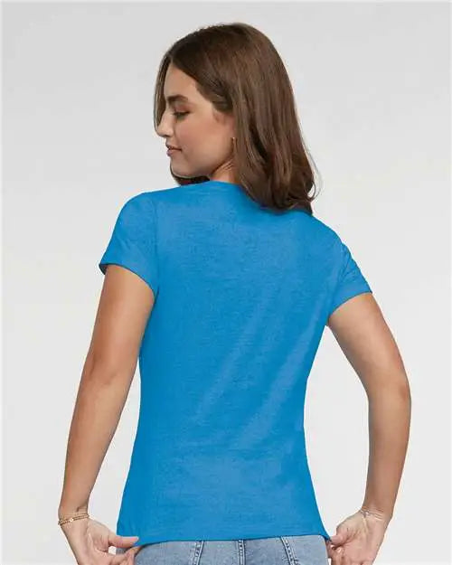 Lat 3516 Women’s Fine Jersey Tee - Tradewind