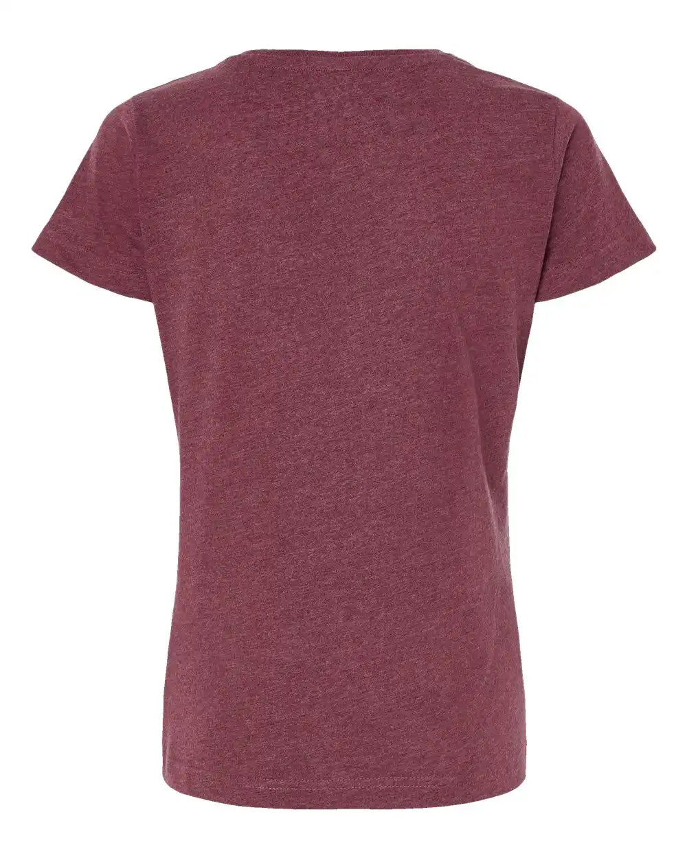 Lat 3516 Women’s Fine Jersey Tee - Vintage Burgundy - Xs