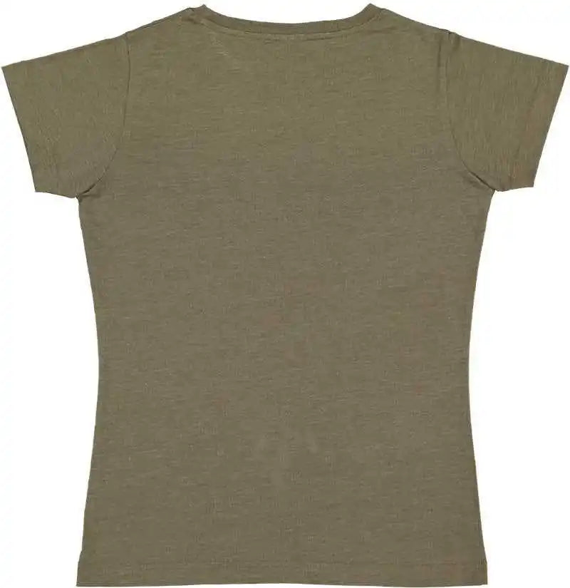 Lat 3516 Women’s Fine Jersey Tee Vintage Military Green