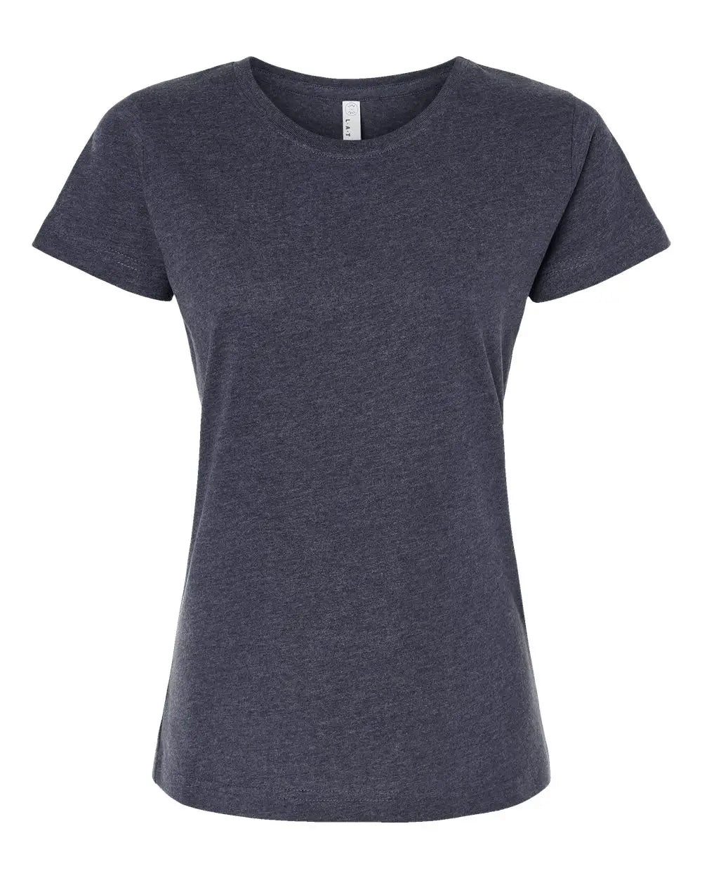 Lat 3516 Women’s Fine Jersey Tee - Vintage Navy