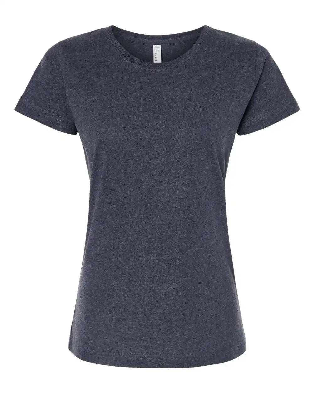 Lat 3516 Women’s Fine Jersey Tee - Vintage Navy - Xs