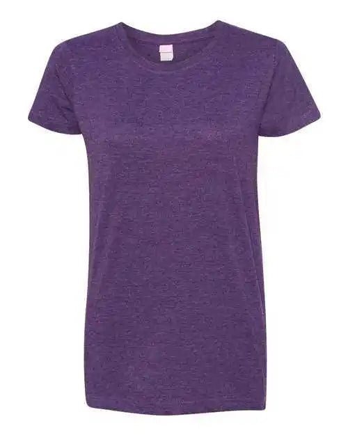 Lat 3516 Women’s Fine Jersey Tee - Vintage Purple
