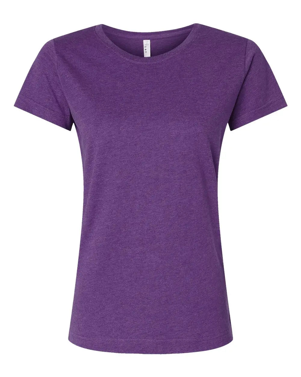 Lat 3516 Women’s Fine Jersey Tee - Vintage Purple - Xs