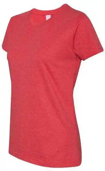 Lat 3516 Women’s Fine Jersey Tee - Vintage Red