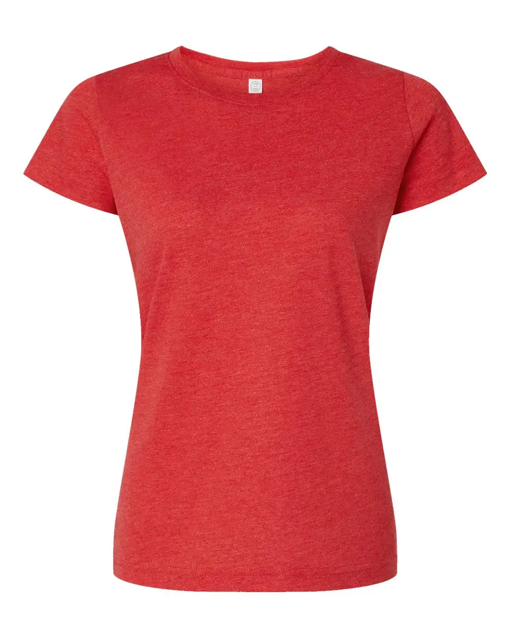 Lat 3516 Women’s Fine Jersey Tee - Vintage Red