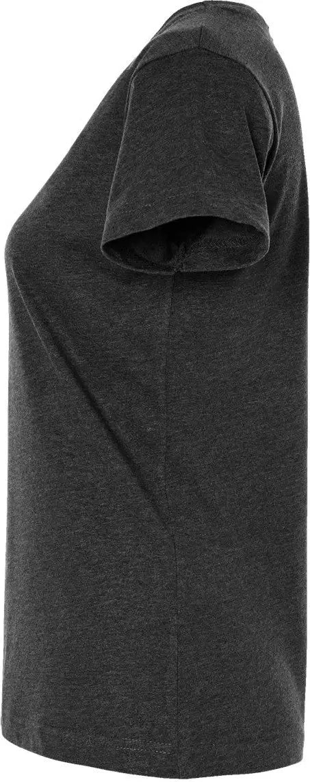 Lat 3516 Women’s Fine Jersey Tee - Vintage Smoke