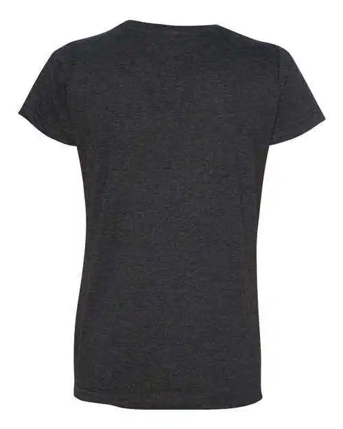 Lat 3516 Women’s Fine Jersey Tee Vintage Smoke