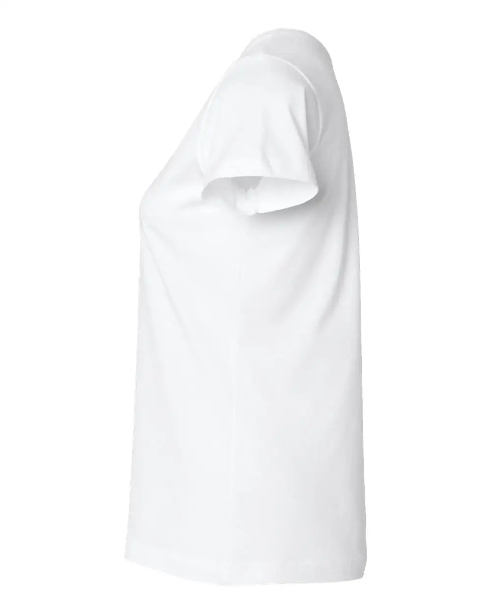 Lat 3516 Women’s Fine Jersey Tee - White