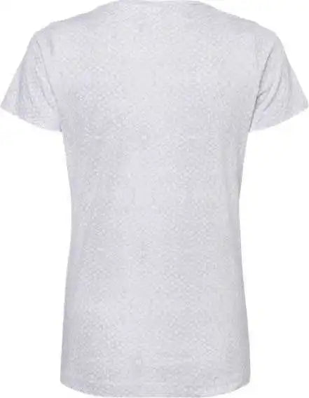Lat 3516 Women’s Fine Jersey Tee - White Reptile