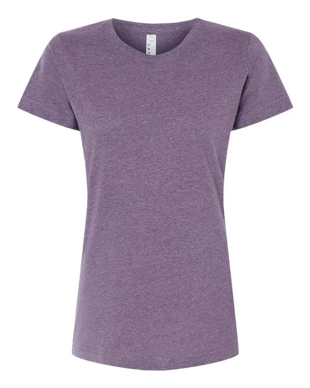 Lat 3516 Women’s Fine Jersey Tee - Wisteria Blackout - Purple / Xs