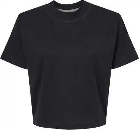 Lat 3518 Women’s Boxy Tee Blended Black