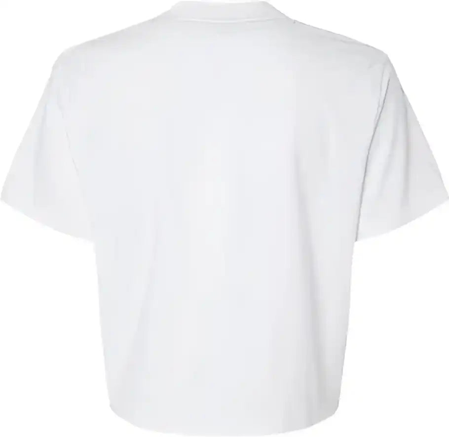 Lat 3518 Women’s Boxy Tee Blended White
