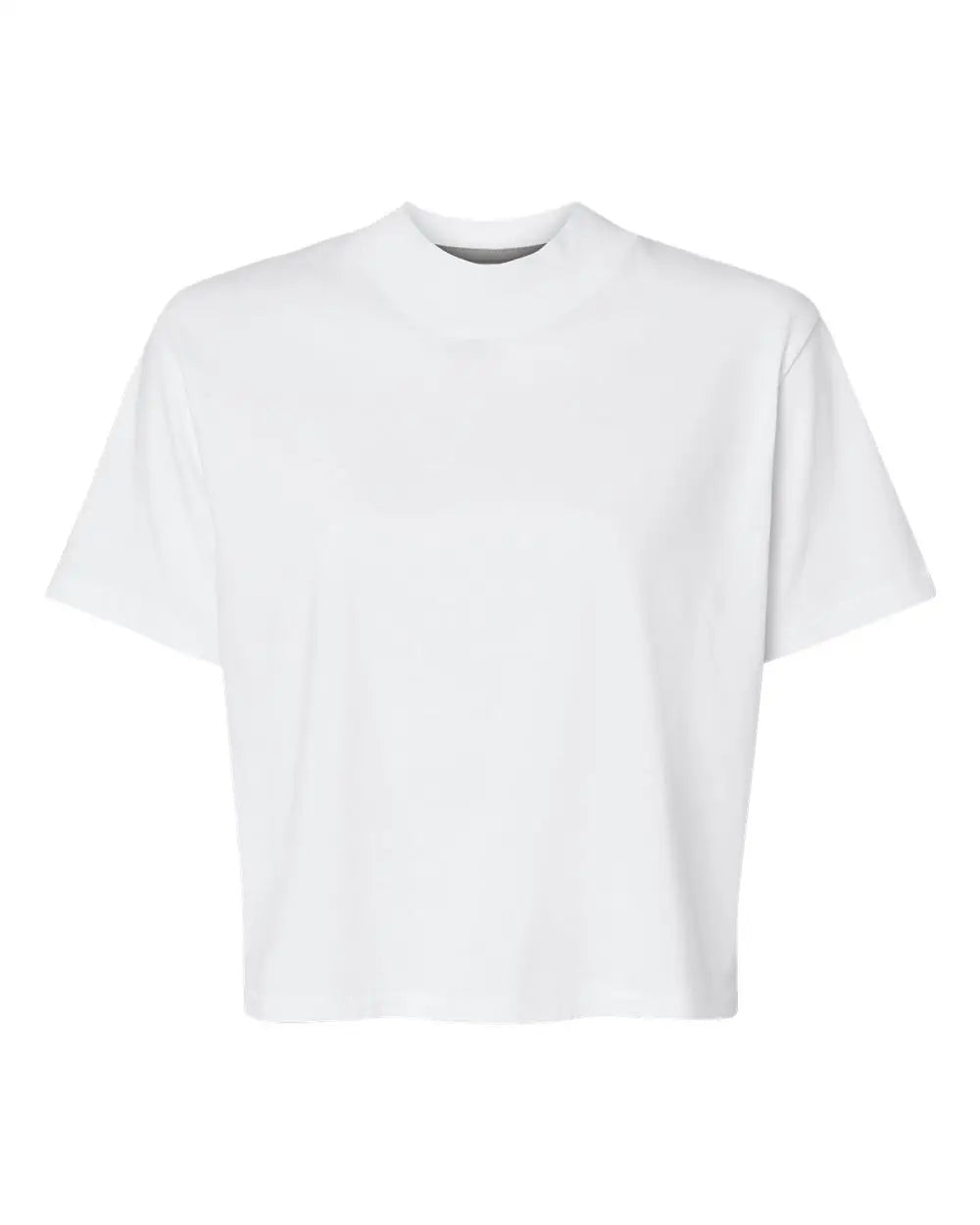 Lat 3518 Women’s Boxy Tee - Blended White