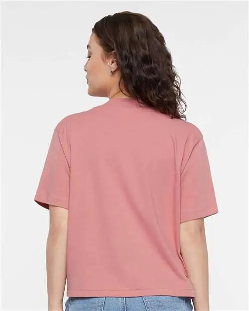 Lat 3518 Women’s Boxy Tee - Mauvelous