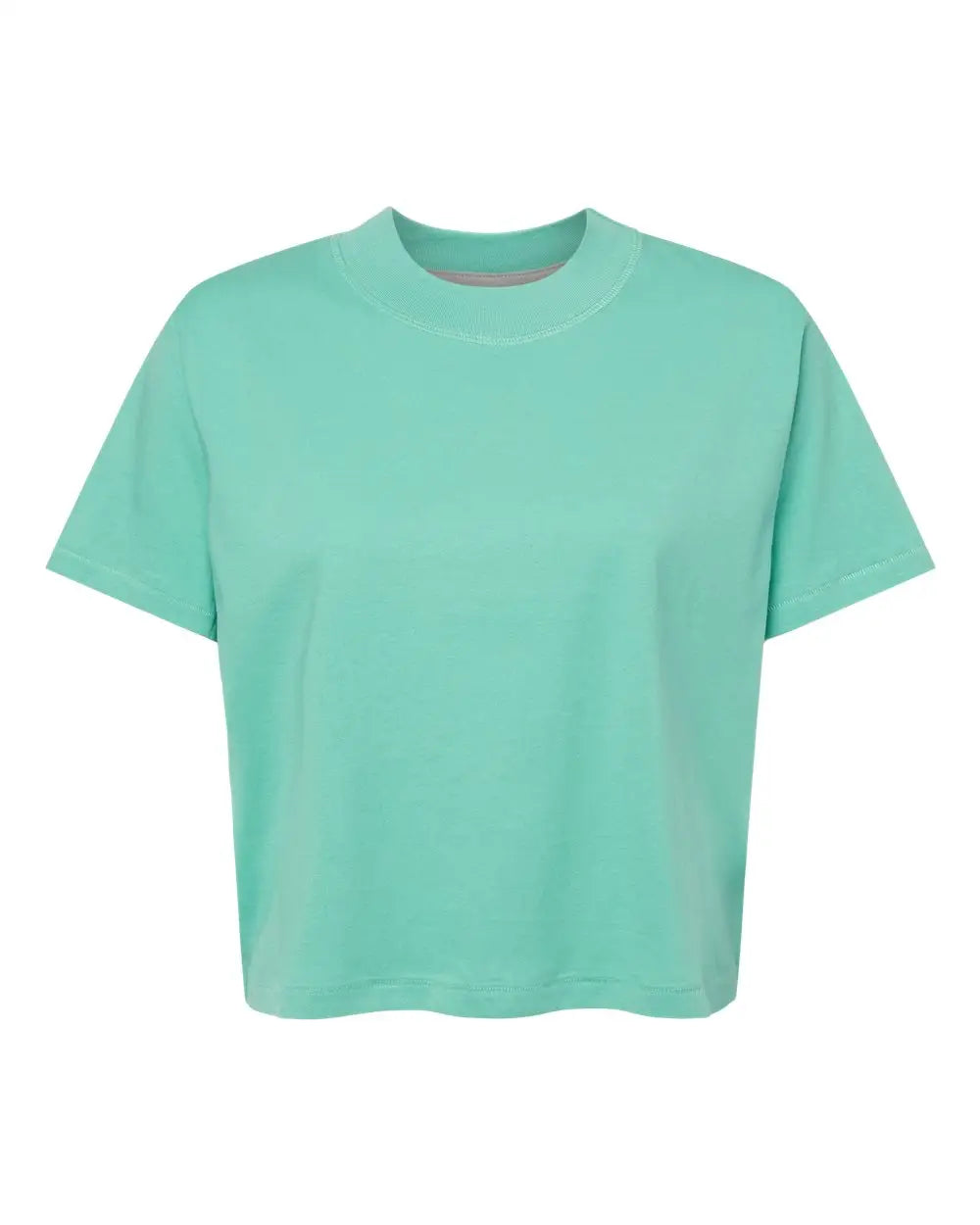 Lat 3518 Women’s Boxy Tee - Saltwater - Gray / s