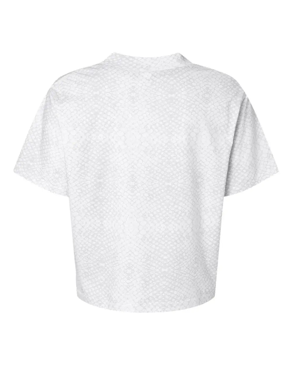 Lat 3518 Women’s Boxy Tee - White Reptile