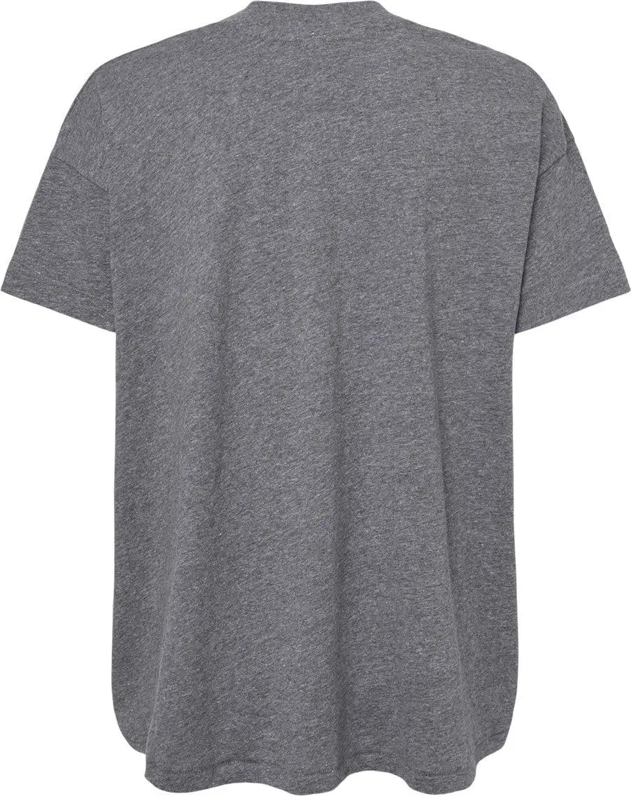 Lat 3519 Women’s Hi-lo Tee - Granite Heather
