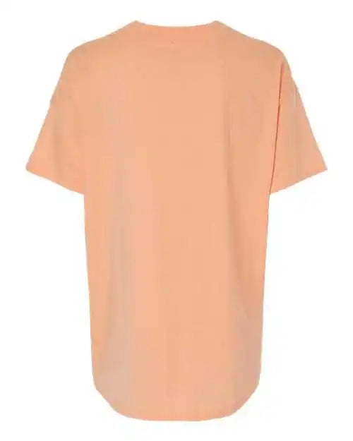 Lat 3519 Women’s Hi Lo Tee Peachy