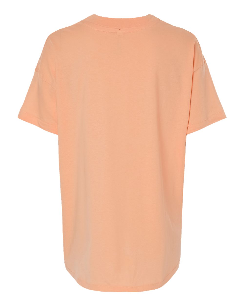 Lat 3519 Women’s Hi-lo Tee - Peachy