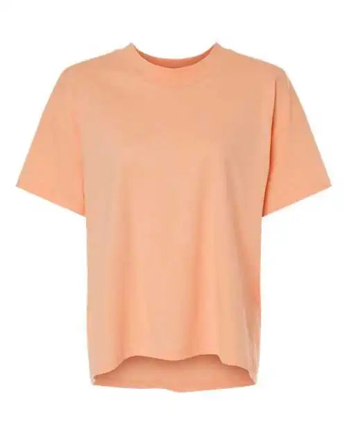 Lat 3519 Women’s Hi Lo Tee Peachy