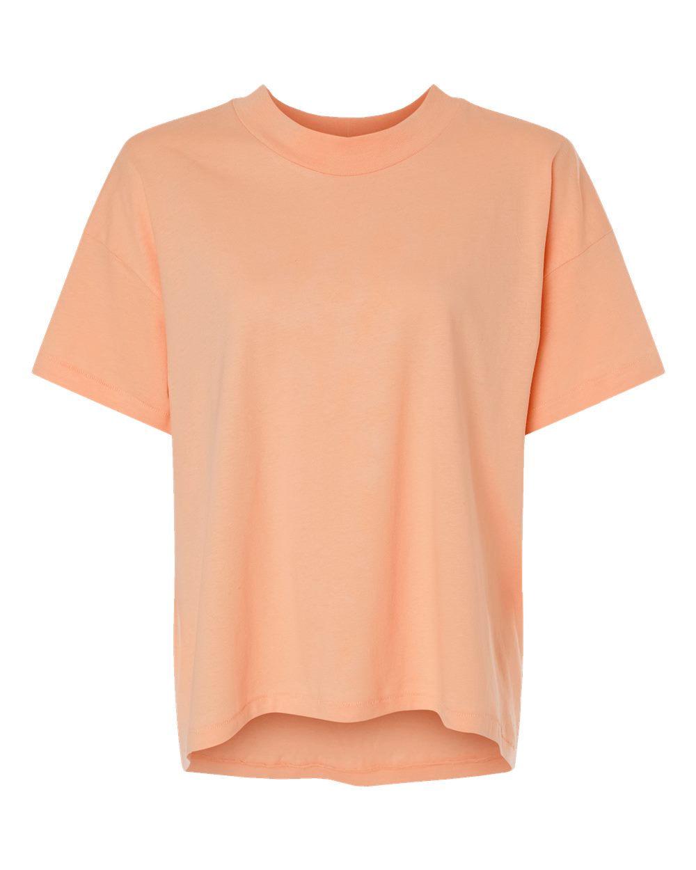 Lat 3519 Women’s Hi-lo Tee - Peachy - Orange / s