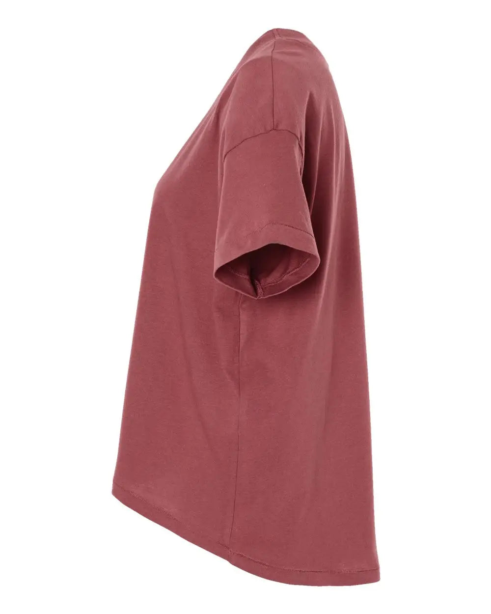 Lat 3519 Women’s Hi-lo Tee - Rouge