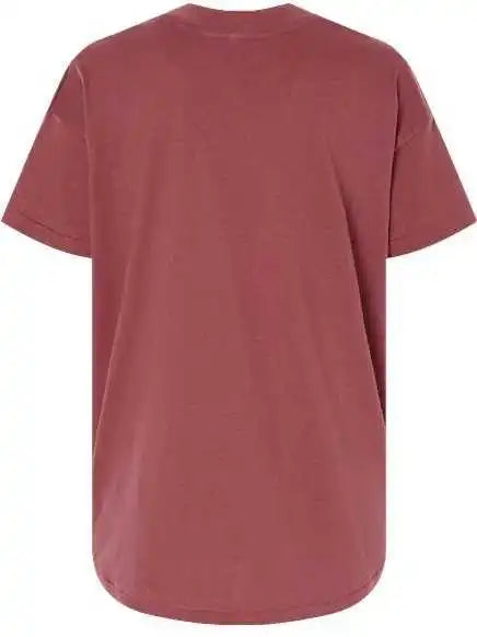 Lat 3519 Women’s Hi Lo Tee Rouge