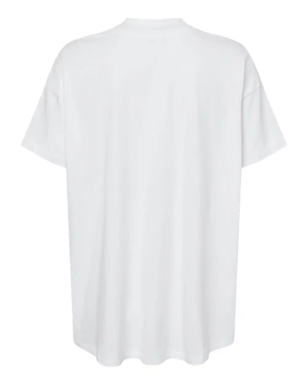 Lat 3519 Women’s Hi-lo Tee - White