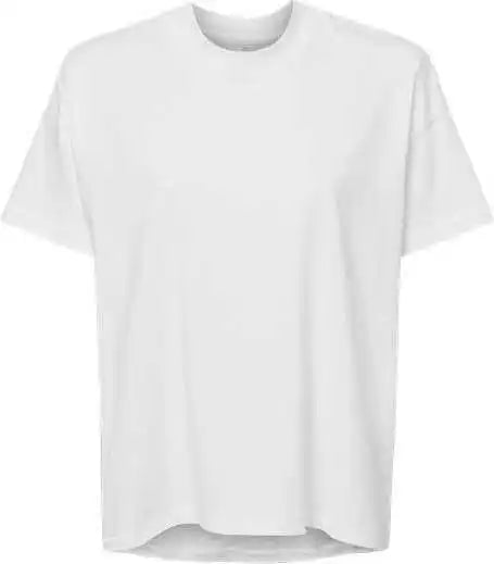 Lat 3519 Women’s Hi Lo Tee White