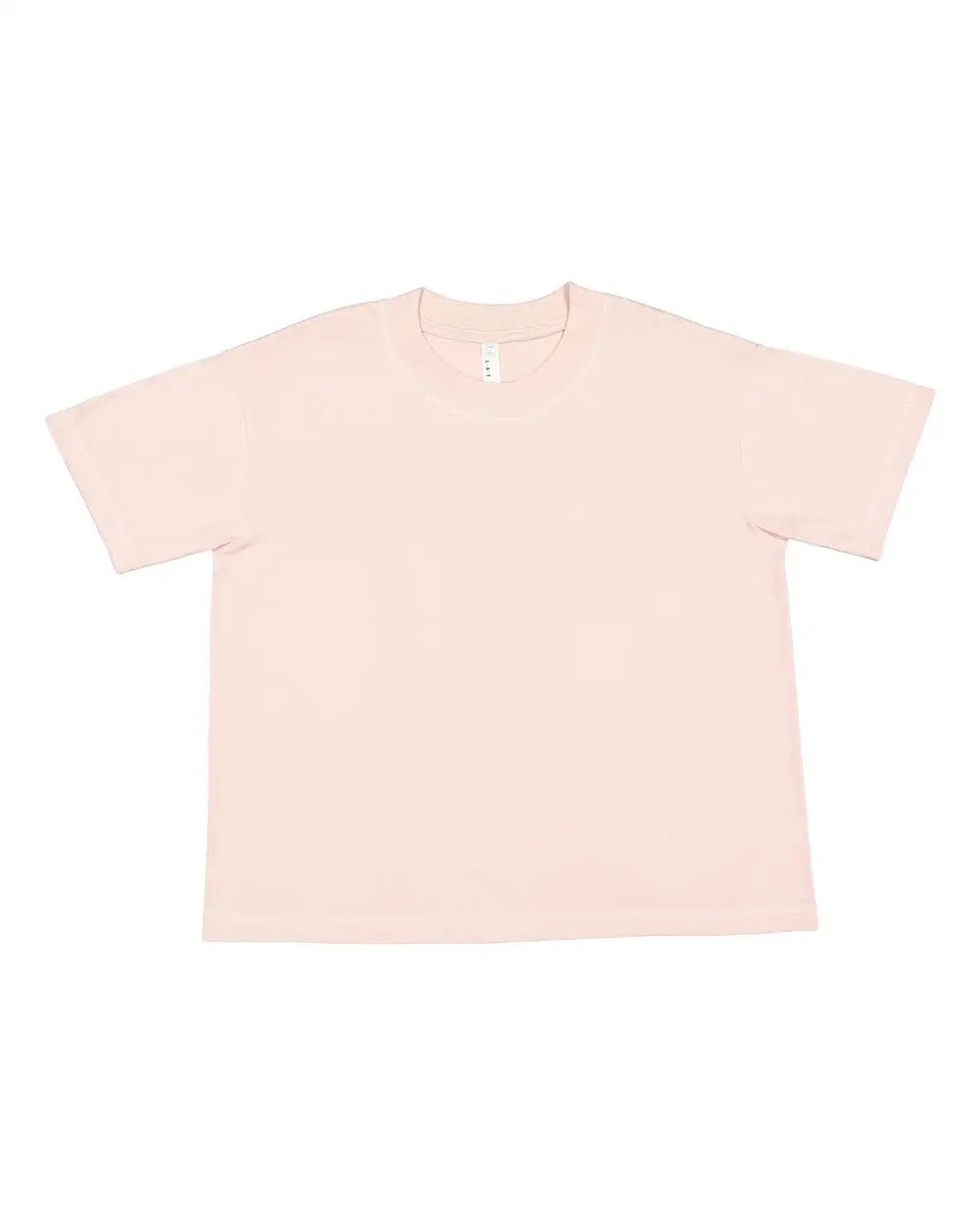 Lat 3520l Relaxed Crew Tee - 3520 - Blush - Adult s