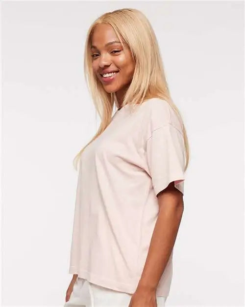 Lat 3520l Relaxed Crew Tee - 3520 - Blush