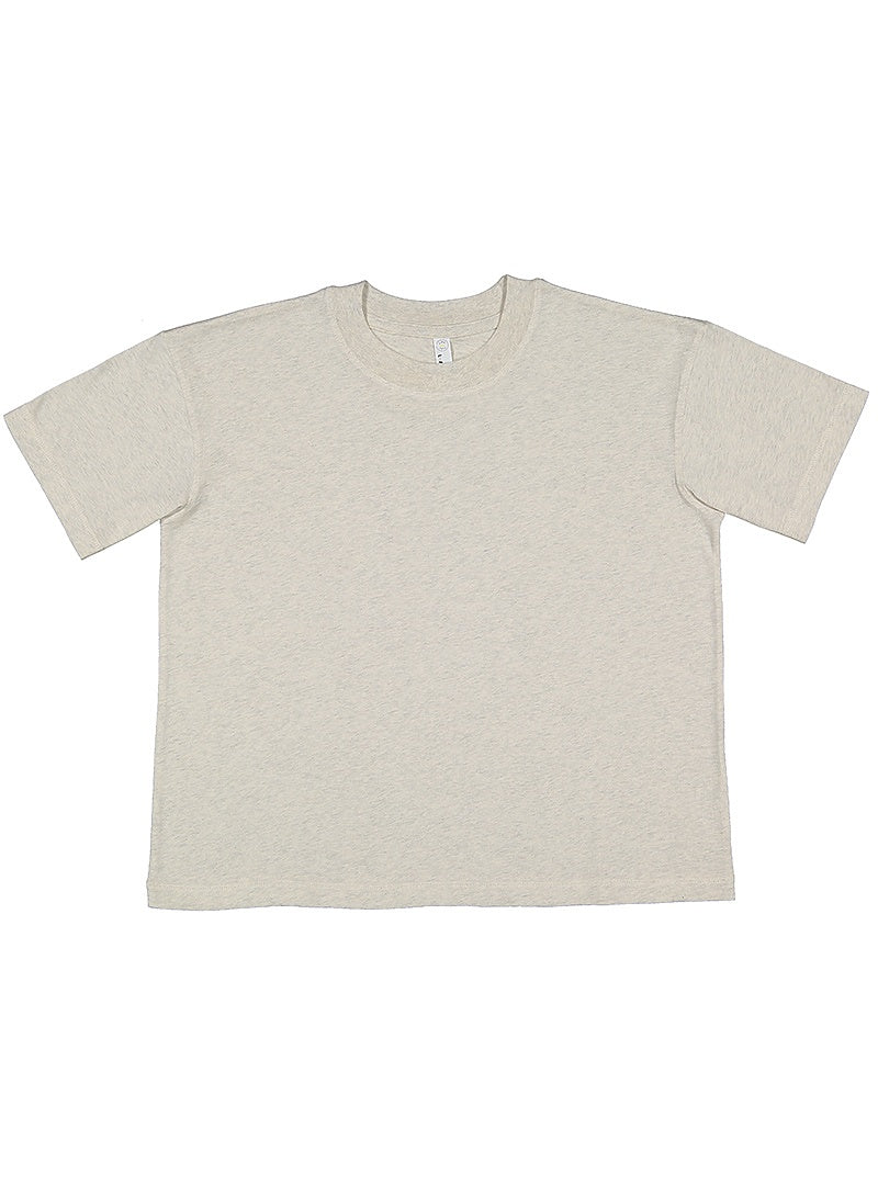 Lat 3520l Relaxed Crew Tee - 3520 - Natural Heather
