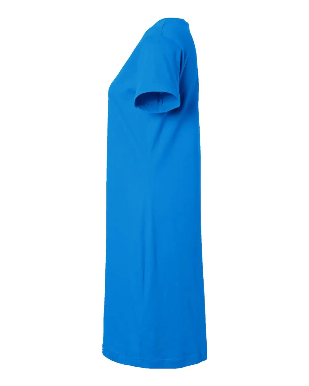 Lat 3522 Women’s Fine Jersey V-neck Coverup - Cobalt